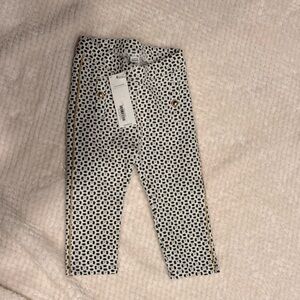 Janie and Jack Black and White Textured Fabric